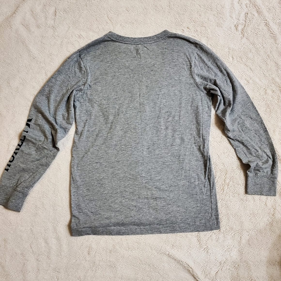 Boys Hurley Long Sleeve Shirt Grey Size XL 13-15 Years - Picture 5 of 6